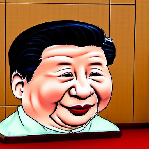 Image similar to xi jinping caricature