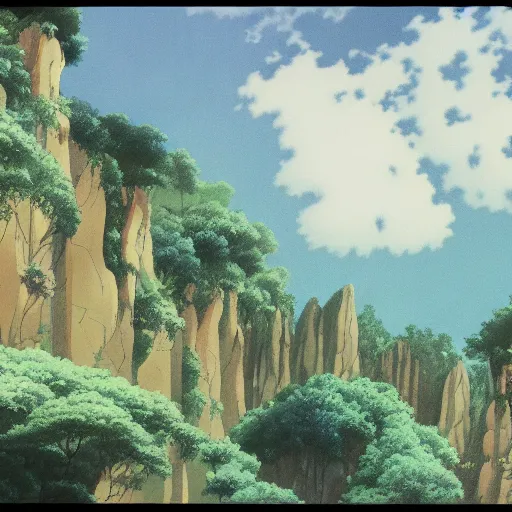 Prompt: Matte painting by Studio Ghibli
