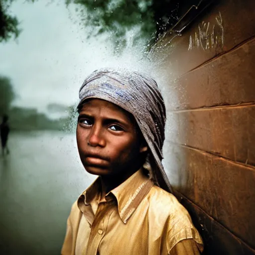 Prompt: portrait of the Storm personalized, by Steve McCurry, clean, detailed, award winning