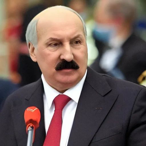 Prompt: alexander lukashenko as a main protagonist in anime