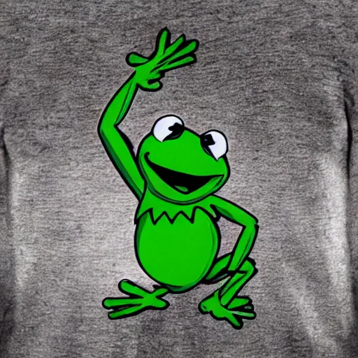 Image similar to big buff 6 pack kermit the frog