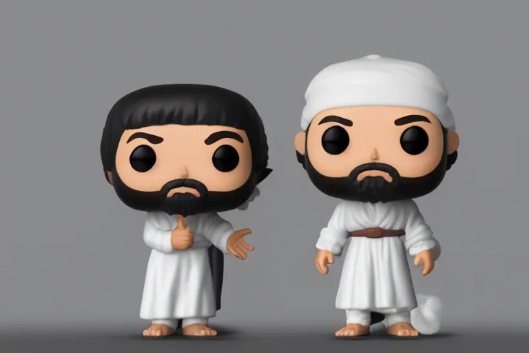 Prompt: an ultra detailed picture of the prophet mohammed as a funko pop, epic anime fantasy, 8 k, volumetric lighting, smooth, highly detailed, digital illustration, art by kentaro miura and akira toriyama and albert bierstadt and greg rutkowsi, artstation