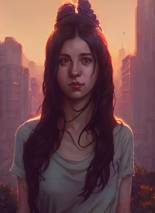 Prompt: highly detailed portrait of intp in gta v, stephen bliss, unreal engine, fantasy art by greg rutkowski, loish, rhads, ferdinand knab, makoto shinkai and lois van baarle, ilya kuvshinov, rossdraws, tom bagshaw, global illumination, radiant light, detailed and intricate environment