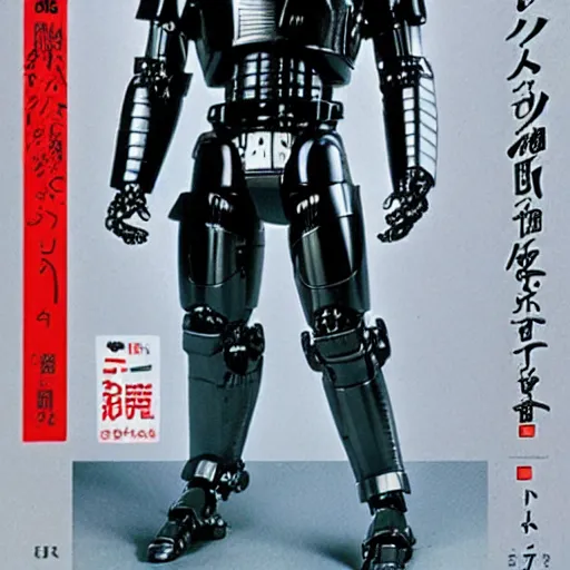Prompt: japanese vhs cover art robocop ai h - 7 2 0 w - 5 1 2