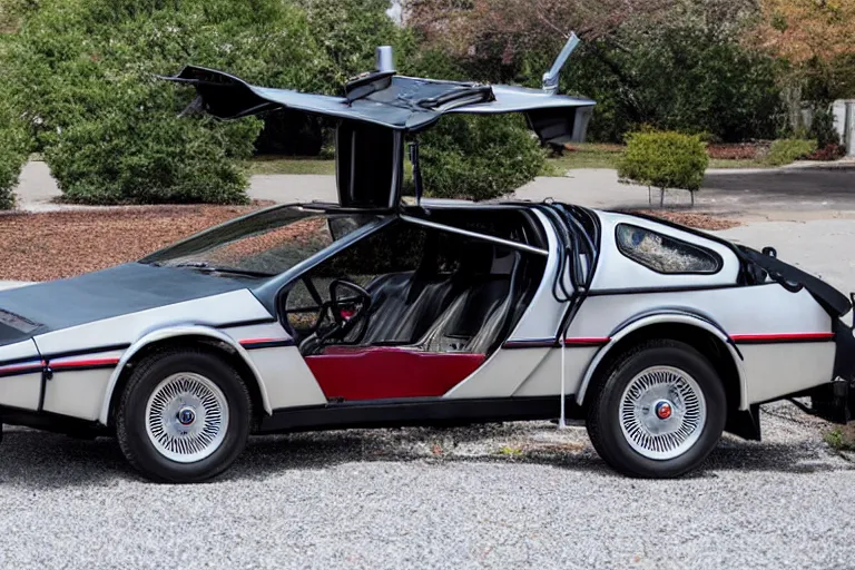 Image similar to 1 9 2 2 delorean