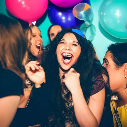 Image similar to most extroverted human on a party