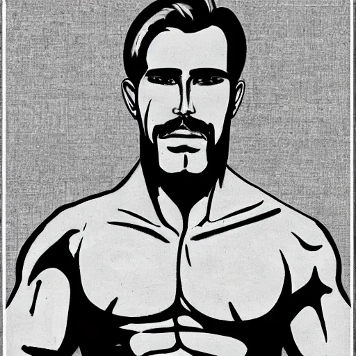 Prompt: tom of finland style arts