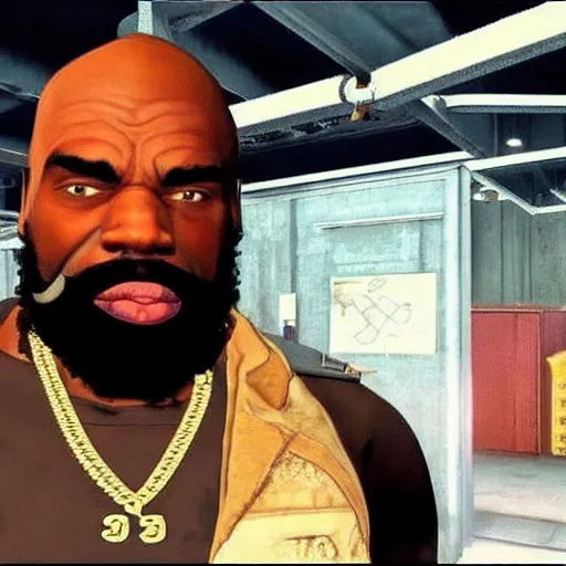 Image similar to “Mr T in GTA V”