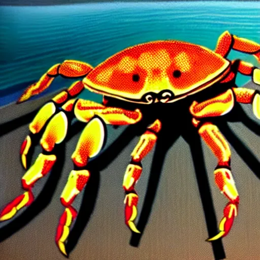 Image similar to giant crab attacking manila philippines