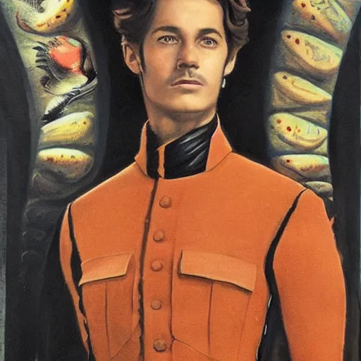 Image similar to portrait of Paul Atreides