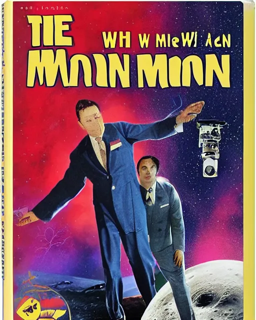 Image similar to 'The Man Who Married The Moon!' blu-ray DVD case still sealed in box, ebay listing