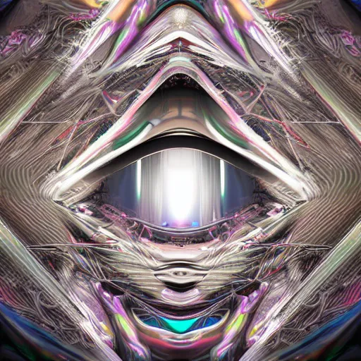 Image similar to infinitesimal maximalist future light pastel chrome futuristic singularity album cover image hi res resolution chrometype acid intricate baroque silver abstract detailed photorealistic cinematic atmospheric high quality wonderful asymmetric render illusion