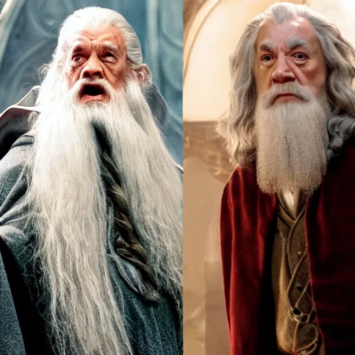 dumbledore and gandalf actors