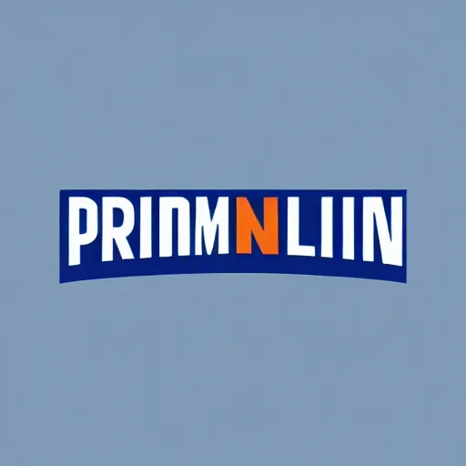 Image similar to Logo for a primevideo, disney+ and netflix-style movie and series streaming site. Blue primary color.