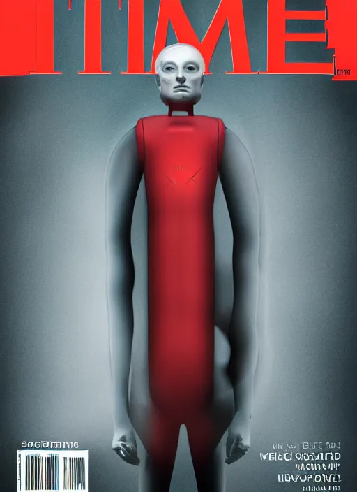 Prompt: TIME magazine cover, the coming AI singularity, by Marc Seguin, 4k