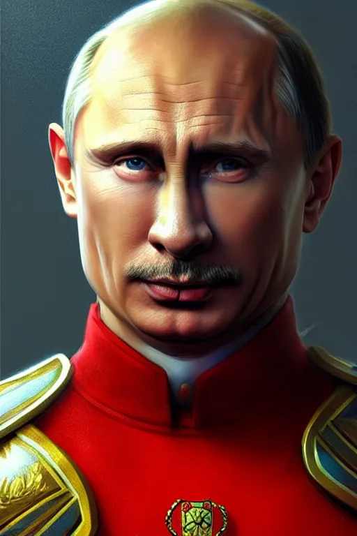 Prompt: vladimir putin as mario from super mario bros, armor plate, realistic portrait, symmetrical, highly detailed, digital painting, artstation, concept art, smooth, sharp focus, illustration, cinematic lighting, art by artgerm and greg rutkowski and alphonse mucha