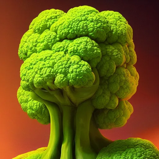 Image similar to [ broccoli ]!! has an [ [ elizabeth olsen face ] ]!!, trending on zbrush, unreal engine 5, cgsociety contest winner, intricate, detailed, 4 k quality, concept art