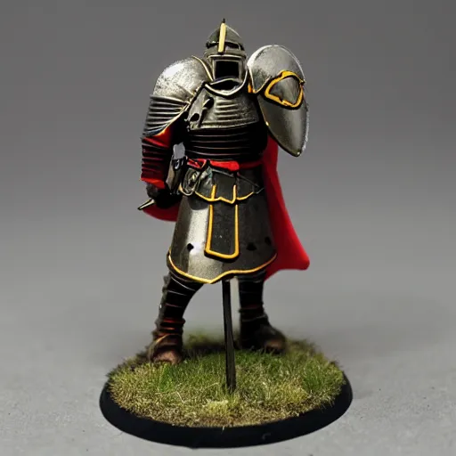 Image similar to a Bretonnian Knight,high quality