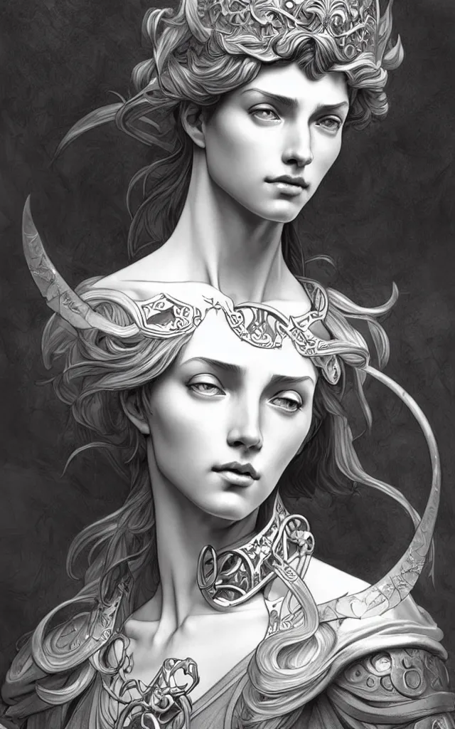 Image similar to Marcus Aurelius as fantasy D&D character, Ultra realistic illustration, intricate, elegant, highly detailed, digital painting, artstation, concept art, smooth, sharp focus, art by Artgerm and Roberto Ferris and alphonse mucha, epic pose