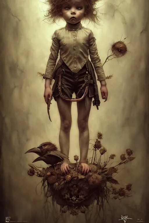 Image similar to kid doll toy design | esoteric symbolism | jean - baptiste monge, esao andrews, bastien lecouffe - deharme, tim jacobus, ken currie | ultra - detailed realism, soft cinematic lighting, hi - fructose, artstation, high - quality, ink watercolors wes anderson poster art