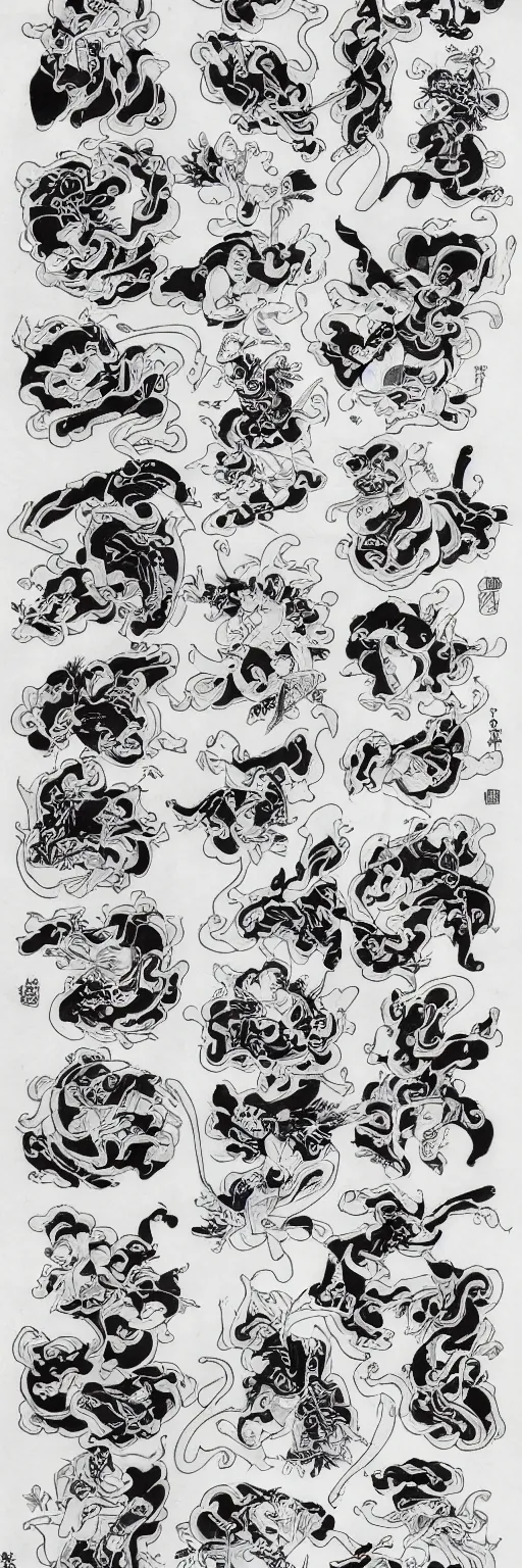 Image similar to Traditional Japanese Tattoo Reference Sheet