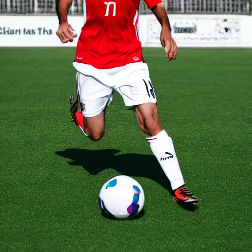 Image similar to middle eastern soccer player with face mask