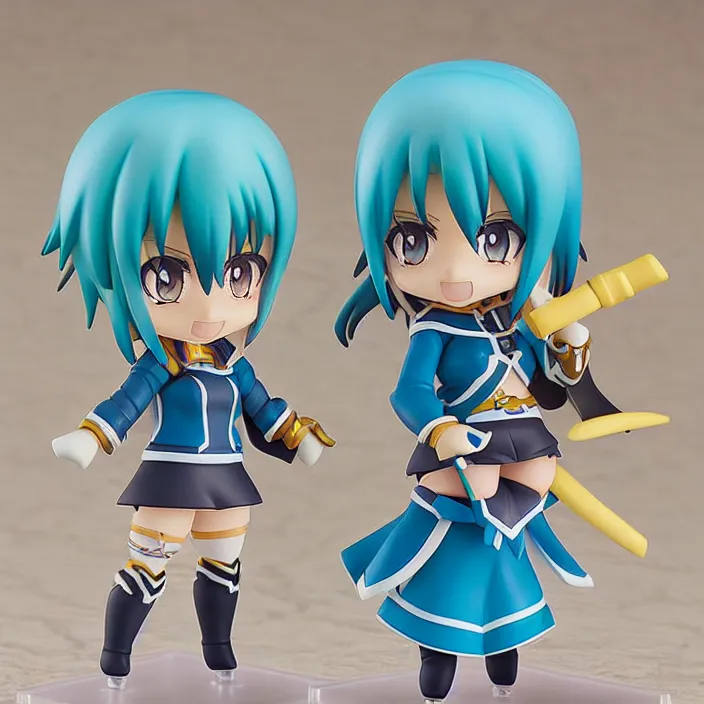 Image similar to Anime Nendoroid of Konosuba Aqua, Good Smile Company, fantasy, product photo