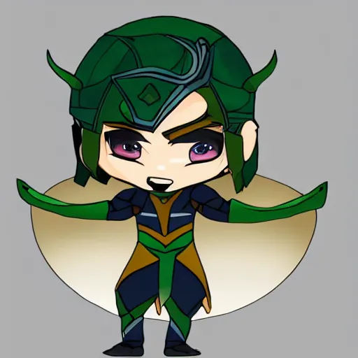 Loki fan art chibi : r/Marvel