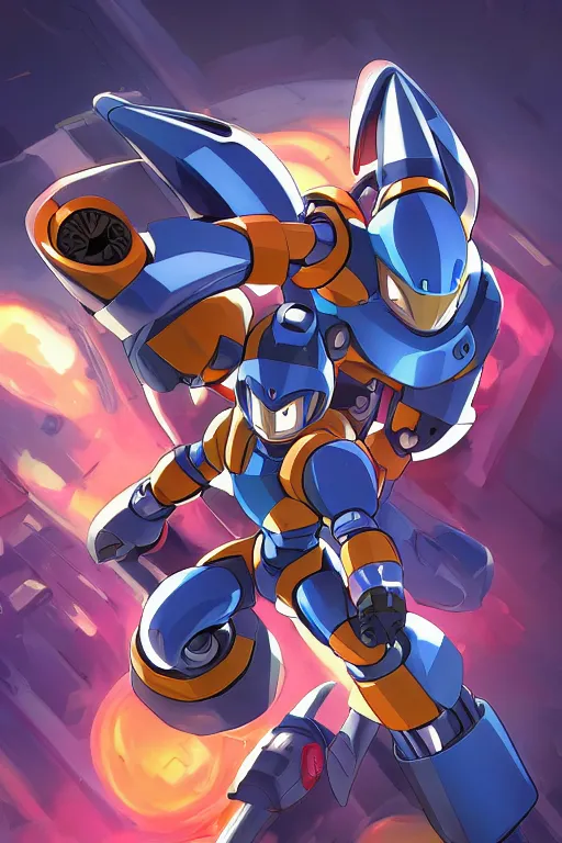 Image similar to robot ninja mask helmet megaman x zero rockman 2 0 2 2 switch game boss legacy collection fanart artsation, art gta 5 comics, behance hd by jesper ejsing, by rhads, makoto shinkai and lois van baarle, ilya kuvshinov, rossdraws global illumination ray tracing