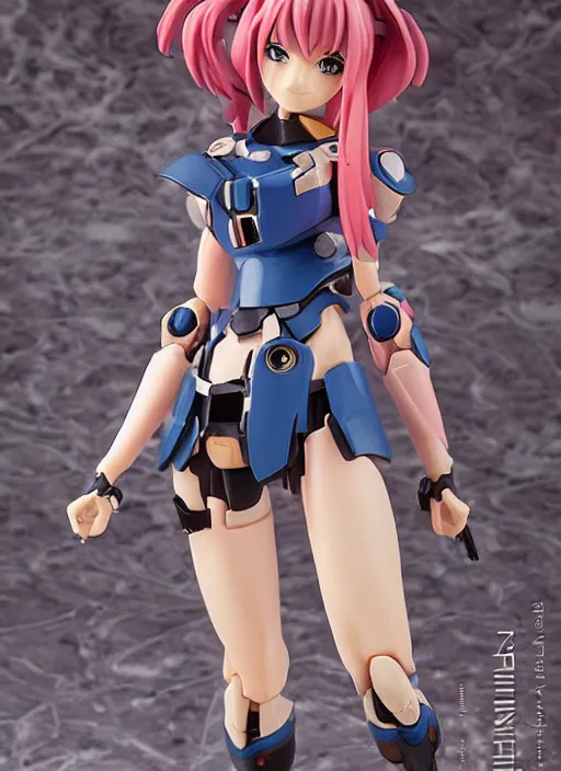 Image similar to Girl in magic mecha, portrait of the action figure of a girl, with bare legs，in the style of Kotobukiya ，anime figure