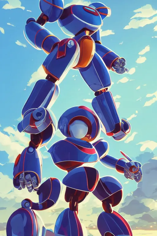 Image similar to metabots medabots medarotto medarot robot minimalist comics, behance hd by jesper ejsing, by rhads, makoto shinkai and lois van baarle, ilya kuvshinov, rossdraws global illumination ray tracing hdr radiating a glowing aura