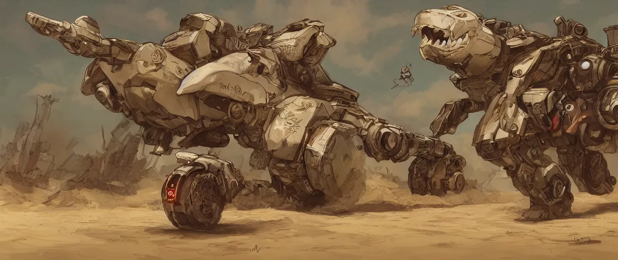 Image similar to a beautiful illustration of a strange anthropomorphic beaver wrapped in a tortilla piloting a war mech by James Jean | unreal engine:.3