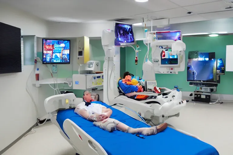 Image similar to gaming hospital