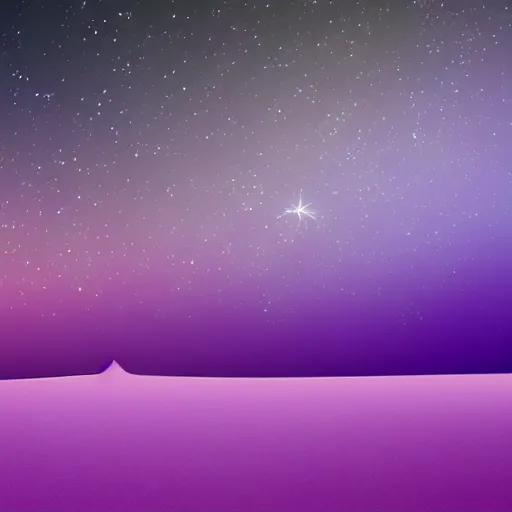 Prompt: beutiful purple stary night, concept art, 4 k, light dust, beach