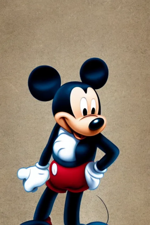 Prompt: Mickey Mouse, Vini Naso