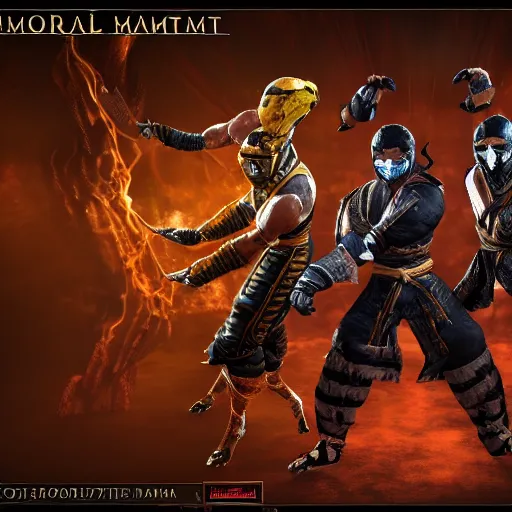 Prompt: Mortal Kombat render, 4k, 8k, rendered in Unreal