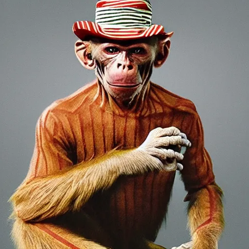 Image similar to freddy krueger as a monkey