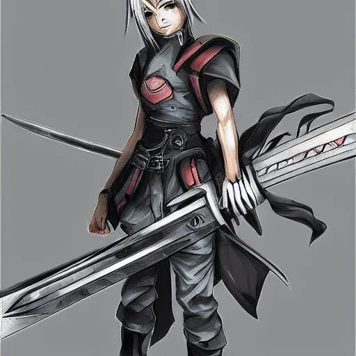 Chibi Character Design Rpg Character Sword Stock Illustration 1887986848 |  Shutterstock