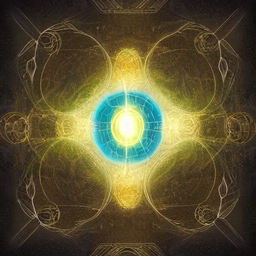 Image similar to “Meaning of life by an AI, concept art”