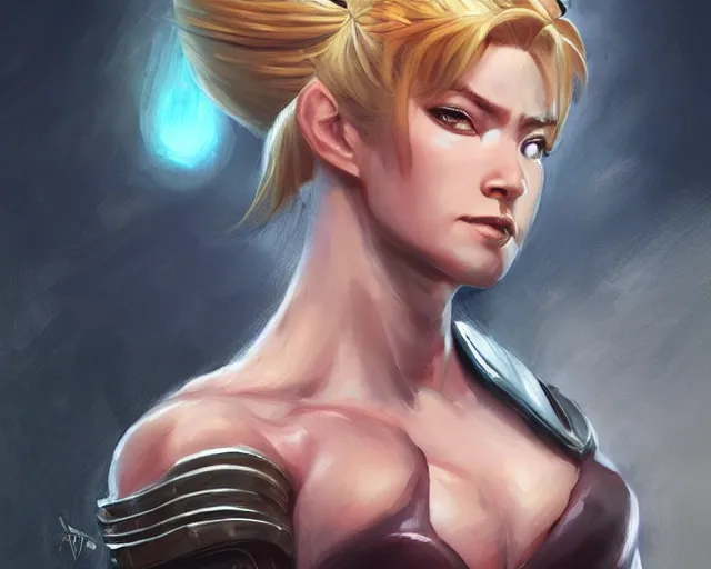 Vega from Street Fighter 2 by pixiv, by Ilya, Stable Diffusion