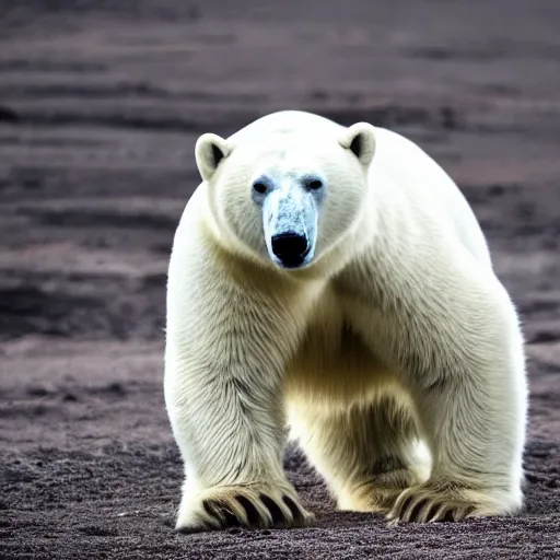 Image similar to polar bear wearing a nice suit, professional photoshoot