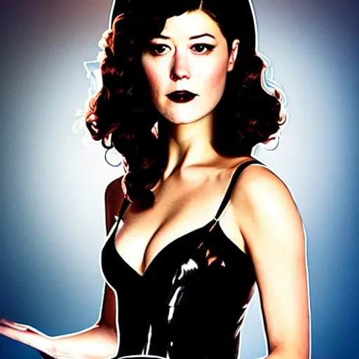 Image similar to mary elizabeth winstead as zatanna zatara,