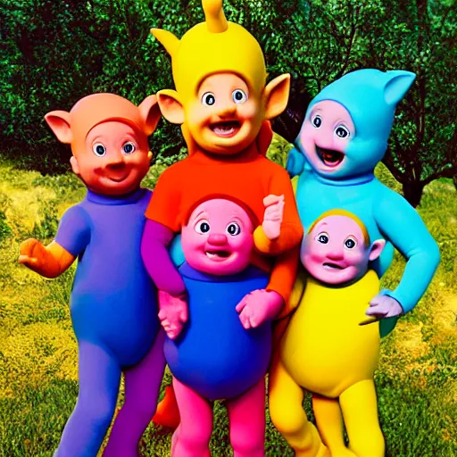 Image similar to telletubbies