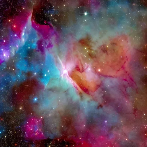 Image similar to high res a Carina Nebula 4k