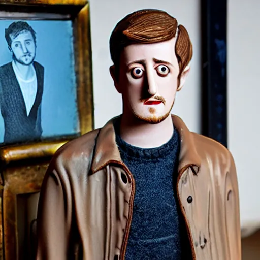 Prompt: arthur darvill claymation