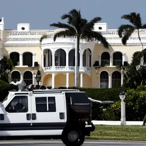 Prompt: mar - a - lago fbi raid,