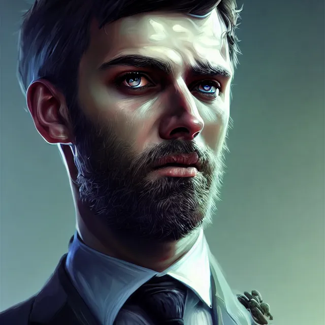 Prompt: epic professional digital art of 🤵‍♂️🧟‍♂️🤪,best on artstation, cgsociety, wlop, Behance, pixiv, astonishing, impressive, outstanding, epic, cinematic, stunning, gorgeous, much detail, much wow, masterpiece.