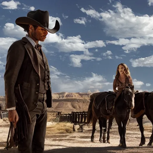 sweetwater town of TV series Westworld | Stable Diffusion | OpenArt