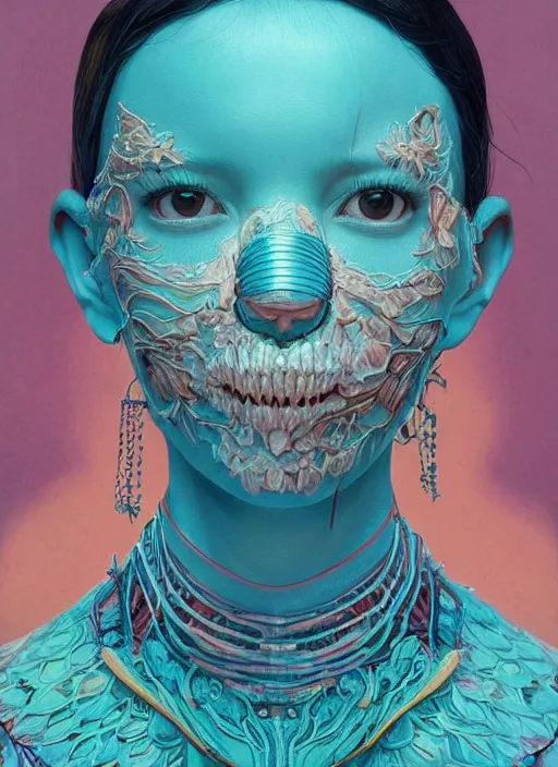 Image similar to perfect skin :: by Martine Johanna and Simon Stålenhag and Chie Yoshii and Casey Weldon and Guillermo del toro :: ornate, dynamic, particulate, rich colors, intricate, elegant, highly detailed, centered, artstation, smooth, sharp focus, octane render, 3d