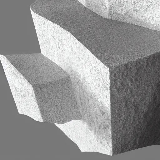 Prompt: realistic detailed image of a white concrete sculpture produced by a diffusion limited aggregation algorithm, dramatic lighting, black background. 8 k render